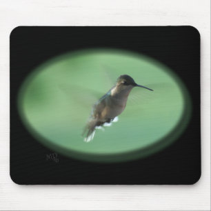 Tapis De Souris Personnaliser de Mousepad- de colibri du GR