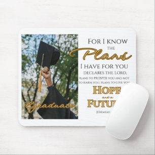 Tapis De Souris Personnaliser Jérémie 29:11 Écriture Casquette Gra