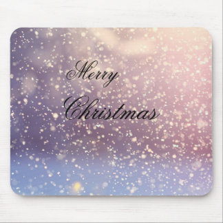 Tapis De Souris Personnaliser Joyeux Noël neige