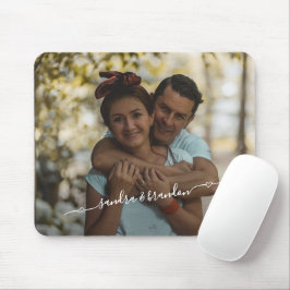 Tapis De Souris Personnaliser La Conception De Photo Et De Noms