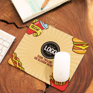 Tapis De Souris Personnaliser le logo de l'entreprise Thème Hotd
