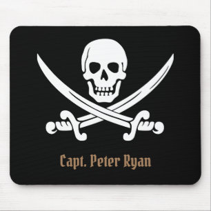 Tapis De Souris Personnalisez le panneau de souris Cool Pirate