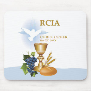 Tapis De Souris Personnalisez, RCIA Félicitations Sacrement Cathol