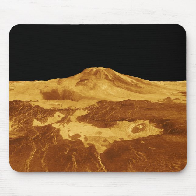 Tapis De Souris Perspective 3D de Maat Mons sur Vénus (Devant)