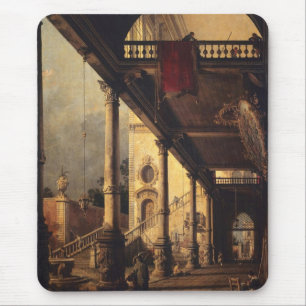 Tapis De Souris Perspective avec un Portico