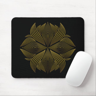 Tapis De Souris pétale de fleur d'or