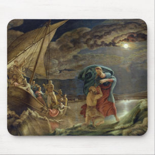 Tapis De Souris Peter marche sur l'eau, 1806