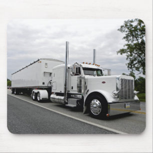 Tapis De Souris Peterbilt blanc 379 Mousepad