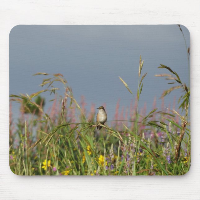 Tapis De Souris Petit colibri gras (Devant)