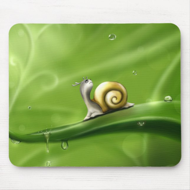 Tapis De Souris petit escargot (Devant)