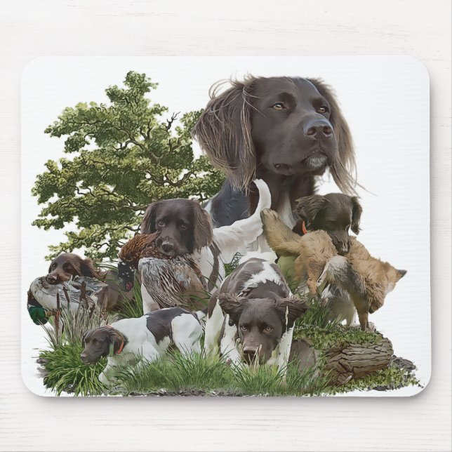 Tapis De Souris Petit Munsterlander (Devant)