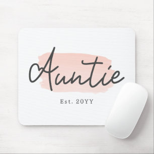 Tapis De Souris Petite minuscule Bébé rose Brush Stroke Nouvelle t
