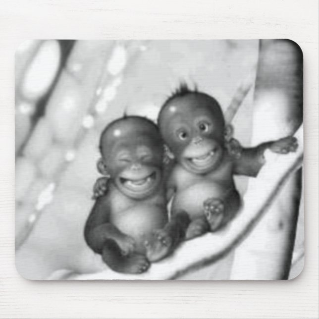 Tapis De Souris Petits singes (Devant)