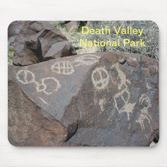 Tapis De Souris Pétroglyphes Mousepad de Death Valley (Devant)