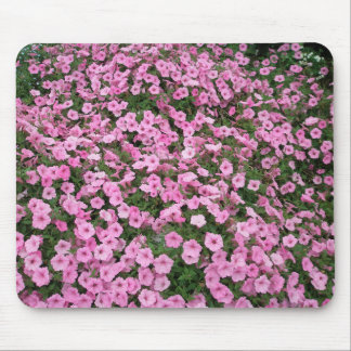 Tapis De Souris Pétunias roses