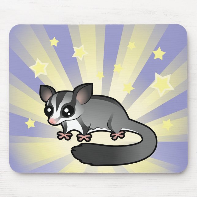 Tapis De Souris Peu de planeur de sucre d'étoile (Devant)