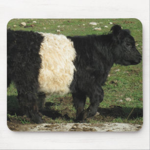 Tapis De Souris Peu de veau noir de Beltie