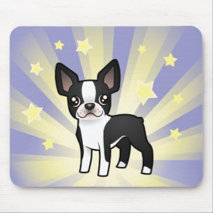 Tapis De Souris Peu d'étoile Boston Terrier