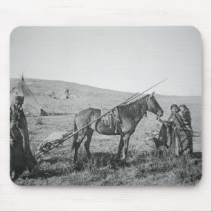 Tapis De Souris Peuple de Cree de Natif américain du Canada