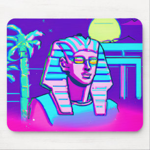 Tapis De Souris Pharaon Synthwave