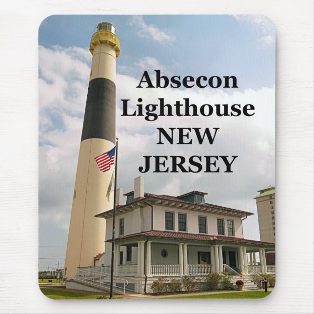 Tapis De Souris Phare d'Absecon, New Jersey Mousepad (Devant)