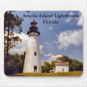 Tapis De Souris Phare d'Amelia Island, Floride Mousepad