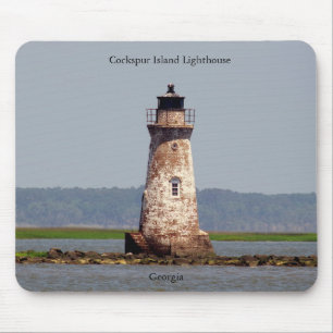 Tapis De Souris Phare de Cockspur Island