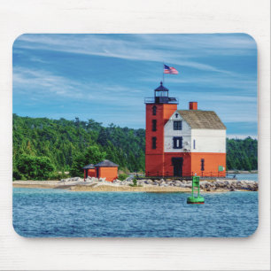 Tapis De Souris Phare de Round Island