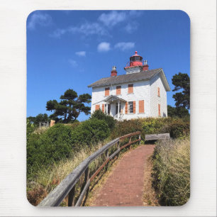 Tapis De Souris Phare de Yaquina Bay, Newport, Oregon