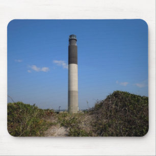 Tapis De Souris Phare d'île de chêne, la Caroline du Nord