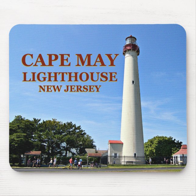 Tapis De Souris Phare du Cap May, New Jersey Mousepad (Devant)