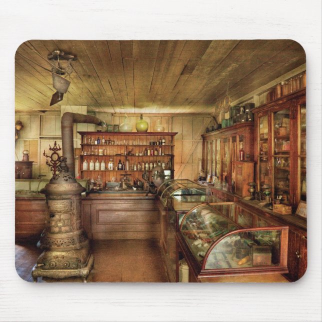Tapis De Souris Pharmacie - tour de la pharmacie de siècle (Devant)