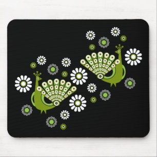 Tapis De Souris Pheasant Peacock Art