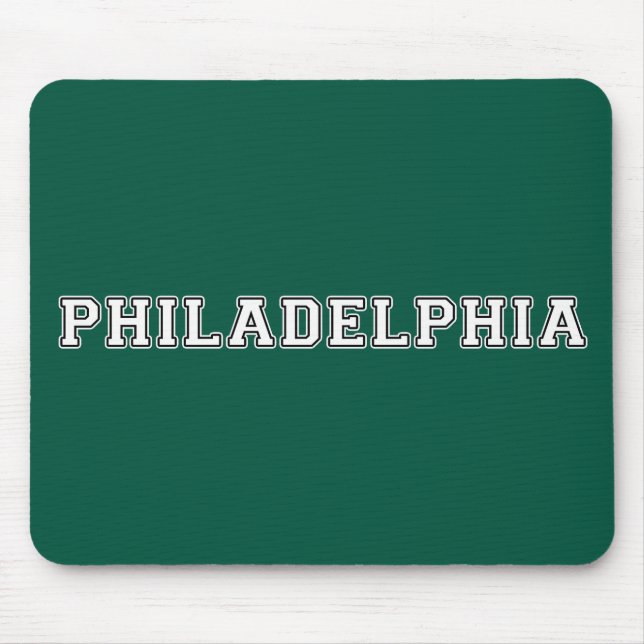 Tapis De Souris Philadelphie Pennsylvanie (Devant)