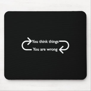 Tapis De Souris Philosophie, Citation, Drôle, Intellectuel, Philos