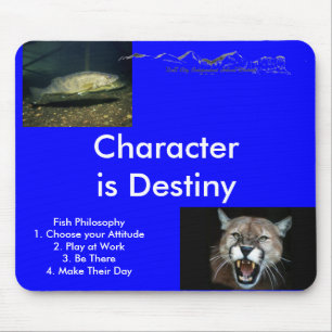 Tapis De Souris Philosophie de poissons…