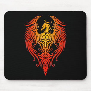 Tapis De Souris Phoenix tribal décoré