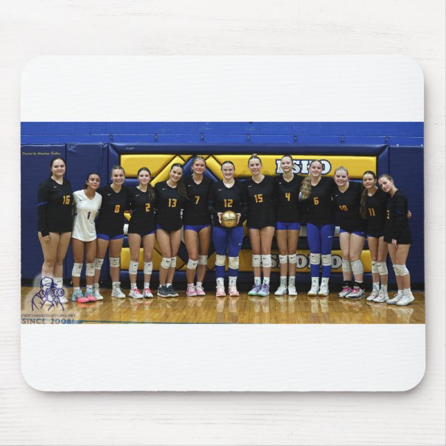 Tapis De Souris Photo de l'équipe Mousepad (Devant)