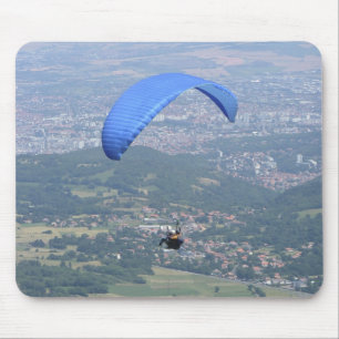 Tapis De Souris Photo de parapentiste