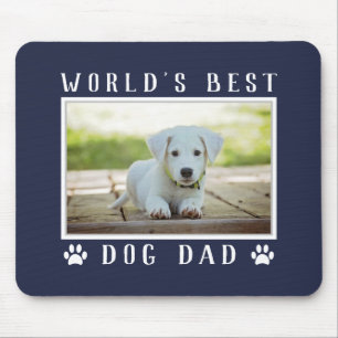 Tapis De Souris Photo empreintes de patte bleu marine Meilleur Pap