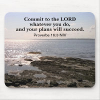 Photo Océan Atlantique avec succès biblique Verse