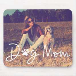 Tapis De Souris Photo personnalisée de la maman du chien