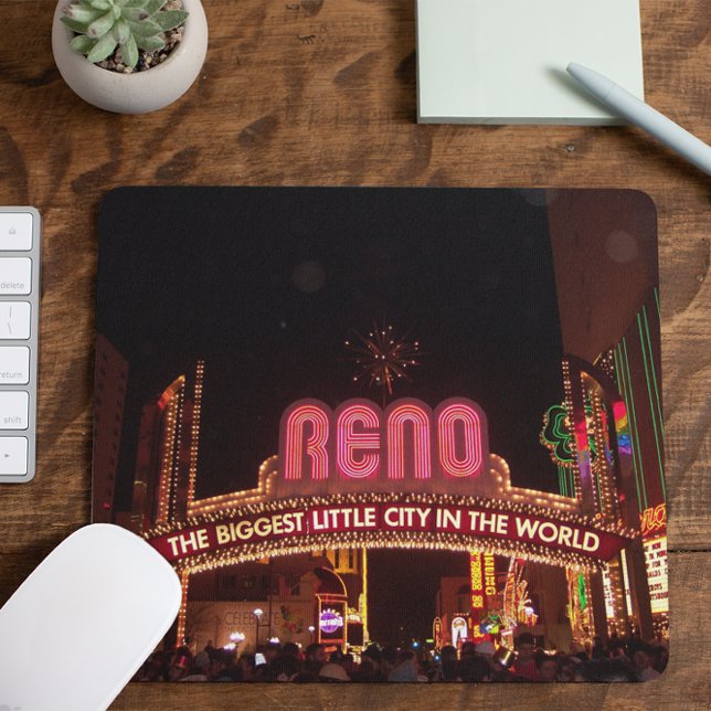 Tapis De Souris Photo Reno Arch (Vintage Downtown Reno)