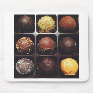 Tapis De Souris Photo Truffe au chocolat