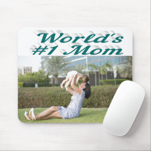 Tapis De Souris Photo verte de maman
