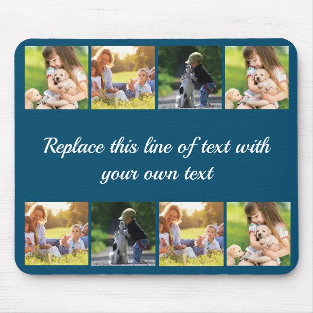 Tapis De Souris photocollage et texte (Devant)