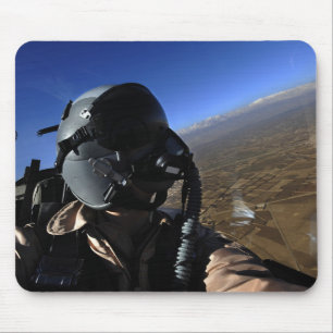 Tapis De Souris Photographe de combat aérien de l'Armée de l'Air
