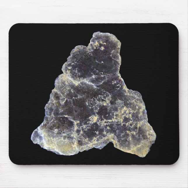 Tapis De Souris Photographie de Roche Minérale Muscovite Naturel (Devant)