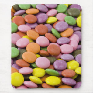 Tapis De Souris Photographie de sucreries de sucre d'arc-en-ciel