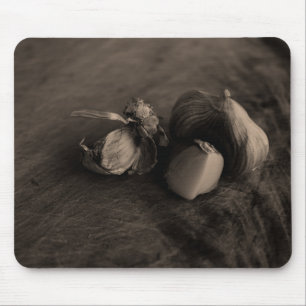 Tapis De Souris Photos d'Art de l'ail Still Life